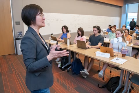 Elaine Chen teaching