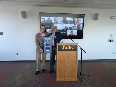 Jack Derby and President Kumar
