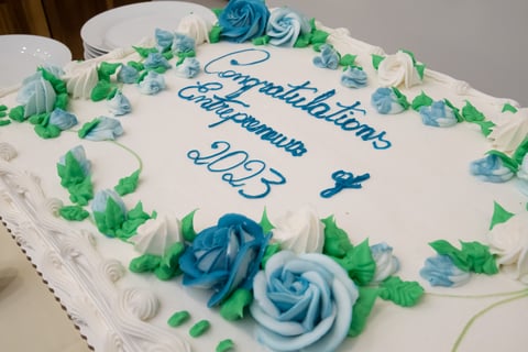 ENT Graduation Cake Image