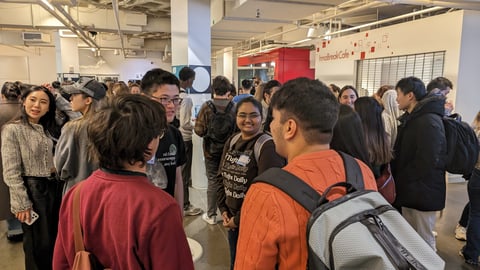 Cross University Student Innovators Mixer - photo of March 2024 mixer at Harvard iLab