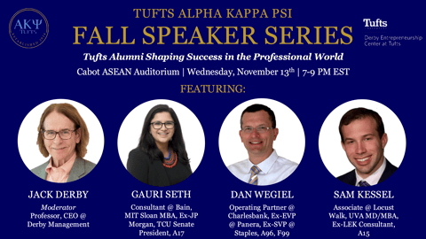 Updated AKPsi Speaker Series Flier